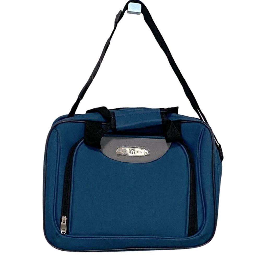 TRAVEL SELECT - NWT -‎ GREENISH TEAL - MESSENGER BAG - LAPTOP BAG - SPORTS BAG